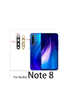 Xiaomi Redmi Note 8 Arka Kamera Camı Lens Yapışkanlı İnd01265 Xiaomi Redmi Note 8 Arka Kamera Camı Lens Yapışkanlı İnd01265