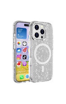Apple Uyumlu iPhone 16 Pro Kılıf M-safe Şarj Özellikli Parlayan Simli Saydam Renkli Zore Allstar Kapak Apple Uyumlu iPhone 16 Pro Kılıf M-safe Şarj Özellikli Parlayan Simli Saydam Renkli Zore Allstar Kapak