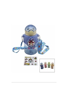 Renkli Mika Kristal Suluk Matara 600ml Royaleks-clkn2045 Çok Renkli