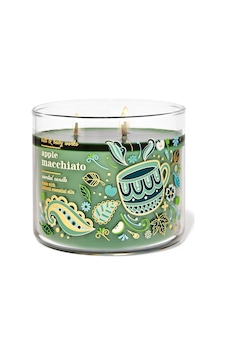 Bath & Body Works Apple Macchiato Büyük Mum 411 G Çok Renkli Bath & Body Works Apple Macchiato Büyük Mum 411 G Çok Renkli