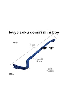 Manivela Sökü Demiri Kancası 1 KG Çelik Manivela Sökü Demiri Kancası 1 KG Çelik