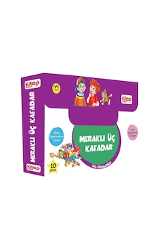 Kitap Kulübü 2. Sınıf Meraklı Üç Kafadar Serisi Etkinlikli Değerlendirme Testi 10 Kitap Hikaye Seti 2024 Kitap Kulübü 2. Sınıf Meraklı Üç Kafadar Serisi Etkinlikli Değerlendirme Testi 10 Kitap Hikaye Seti 2024