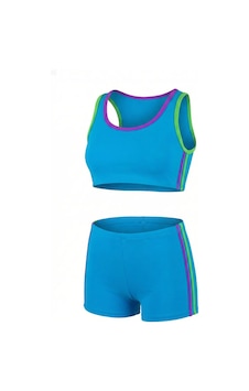 Endeep Kız Çocuk Açık Mavi Bustiyer Şortlu Yüzücü Mayo Bikini Takımı Endeep Kız Çocuk Açık Mavi Bustiyer Şortlu Yüzücü Mayo Bikini Takımı