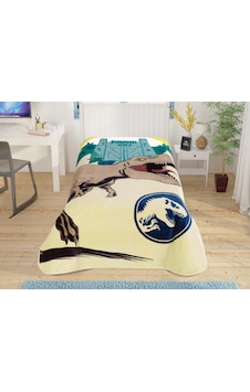 Taç Lisanslı Battaniye Jurassic World Tek Kişilik Taç Lisanslı Battaniye Jurassic World Tek Kişilik