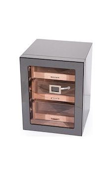 Premiumquality Belgrano Karbon Desenli 3 Çekmeceli Sedir Humidor Puro Kutusu - Tr8783 Premiumquality Belgrano Karbon Desenli 3 Çekmeceli Sedir Humidor Puro Kutusu - Tr8783