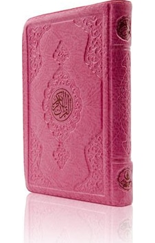 Büyük Cep Boy Kur'An-I Kerim (Pembe Renk. Kılıflı. Mühürlü) Büyük Cep Boy Kur'An-I Kerim (Pembe Renk. Kılıflı. Mühürlü)