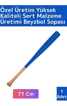 Özel Tasarım Yüksek Kaliteli Kırılmaz Hassas Kavrama Dayanıklı Ahşap Baseboll Beyzbol Sopası 71 Cm Çok Renkli