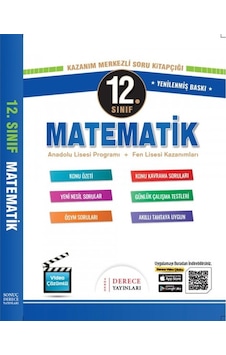 Sonuç Derece Yayınları 12. Sınıf Matematik Modüler Set Sonuç Derece Yayınları 12. Sınıf Matematik Modüler Set