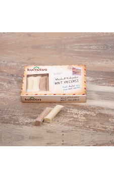 Kurtuluş Kuruyemiş Özel Kutu Met Helvası Sade ve Kakaolu 250 G
