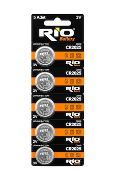 Para Pil 3v 5li Kart Lıthıum Battery Cr-2025 Para Pil 3v 5li Kart Lıthıum Battery Cr-2025