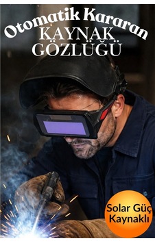 Otomatik Kararan Kaynakçı Gözlüğü Kaynak Maskesi Koruyucu Güvenliği Gözlük Kaynak