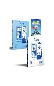 Benim Hocam Ayt Coğrafya Ders Notları Ve Soru Bankası Seti 2 Kitap