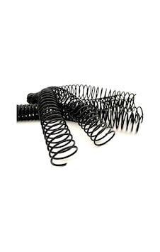 Plastik Helezon Spiral 25mm. 4:1 Siyah 50 Ad. 48 Lop Poşetli