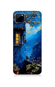 Realme C21y Uyumlu Dağ Evi Desenli Silikon Kılıf Realme C21y Uyumlu Dağ Evi Desenli Silikon Kılıf