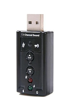 Powermaster PM-18063 USB 7.1 Ses Kartı
