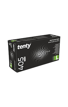Tenty 405 Extra Pudrasız Nitril Eldiven L Beden Siyah 100'lü Tenty 405 Extra Pudrasız Nitril Eldiven L Beden Siyah 100'lü