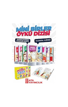 1.Sınıflar için Mini Birler Öykü Dizisi + Kitap Okuma Not Defteri 1.Sınıflar için Mini Birler Öykü Dizisi + Kitap Okuma Not Defteri