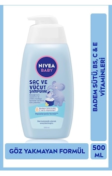 Nivea Baby Bebek Saç ve Vücut Şampuanı 500 ML Nivea Baby Bebek Saç ve Vücut Şampuanı 500 ML