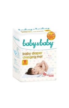 Baby & Baby Kaydırmaz Bantlı Bebek Bakım Örtüsü 60 x 60 CM 10 Adet Baby & Baby Kaydırmaz Bantlı Bebek Bakım Örtüsü 60 x 60 CM 10 Adet