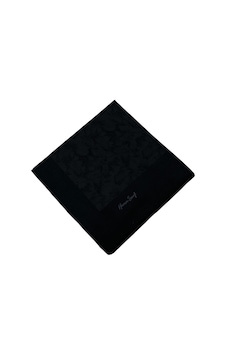 Harem Scarf Viskon Eşarp - Gold Derin - Siyah Siyah