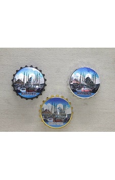 Magicool İstanbul Temalı Metal Magnet Alk4339