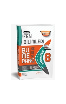 Günay Yayıncılık 8. Sınıf Bumerang Fen Bilimleri Etkinlikli Beceri Temelli Güncel Müfredat Günay Yayıncılık 8. Sınıf Bumerang Fen Bilimleri Etkinlikli Beceri Temelli Güncel Müfredat