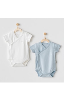 Andywawa Kız Bebek Zıbın Body 2 Parça Ac25643 Ekru-mavi Ekru - Mavi Andywawa Kız Bebek Zıbın Body 2 Parça Ac25643 Ekru-mavi Ekru - Mavi