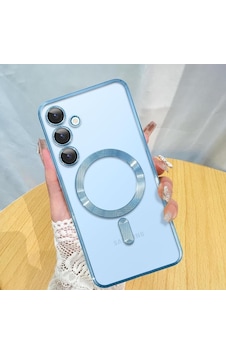 Samsung Galaxy Uyumlu S24 Kılıf Magsafe Kamera Lensli Korumalı Şeffaf Silikon Kapak Samsung Galaxy Uyumlu S24 Kılıf Magsafe Kamera Lensli Korumalı Şeffaf Silikon Kapak