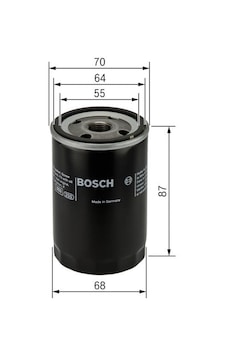 BOSCH 1987435105 STANDART POLEN FİLTRESİ BOSCH 1987435105 STANDART POLEN FİLTRESİ
