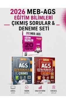 Dizgi Kitap 2026 Meb Ags Eğitim Bilimleri Çıkmış Sorular & Eğitim Bilimleri 20 Deneme İndeks Seti Dizgi Kitap 2026 Meb Ags Eğitim Bilimleri Çıkmış Sorular & Eğitim Bilimleri 20 Deneme İndeks Seti