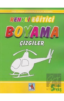 Renkli Eğitici Boyama Çizgiler 5+ Yaş Nurdan Yayınları - Nurdan Yayınları Renkli Eğitici Boyama Çizgiler 5+ Yaş Nurdan Yayınları - Nurdan Yayınları