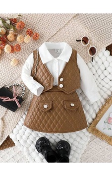 Stella Butik Kız Çocuk Takım Taba