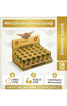 Nitro Max Ginsengli +18 Performans Enerji Içeceği - 24'lü Mega Fırsat Paketi Gizli Gönderim Nitro Max Ginsengli +18 Performans Enerji Içeceği - 24'lü Mega Fırsat Paketi Gizli Gönderim