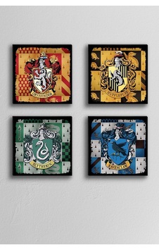 Harry Potter Sembolleri 4'lü Tablo - 711991777 Diğer Harry Potter Sembolleri 4'lü Tablo - 711991777 Diğer