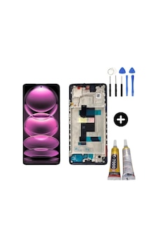 Xiaomi Redmi Note 12 Pro 5g Uyumlu Çıtalı Lcd Ekran Dokunmatik + Montaj Seti Xiaomi Redmi Note 12 Pro 5g Uyumlu Çıtalı Lcd Ekran Dokunmatik + Montaj Seti