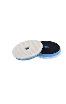 Shine Mate Knitted Wool Pad Mavi Taban Agresif Yün Pasta Keçesi 75/80 Mm