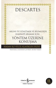 Yöntem Üzerine Konuşma - Hasan Ali Yücel Klasikleri Yöntem Üzerine Konuşma - Hasan Ali Yücel Klasikleri