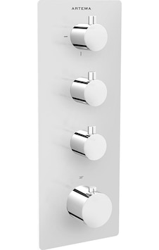Artema A47189 Aquaheat S5 Ankastre Banyo/duş Bataryası 5 Yollu Yönlendirici Artema A47189 Aquaheat S5 Ankastre Banyo/duş Bataryası 5 Yollu Yönlendirici