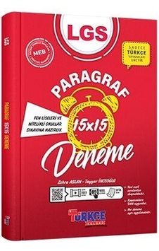 Türkçe Kulübü Yayınları 8. Sınıf Lgs Türkçe Kulübü Paragraf Denem