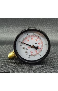 Manometre 0-10Bar Çap 50Mm Hidrofor Tankı Ve Kompresör Için