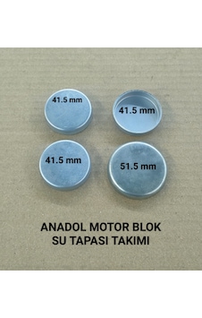 Anadol - Motor Blok Su Tapası Takımı - 4 Adet Anadol - Motor Blok Su Tapası Takımı - 4 Adet