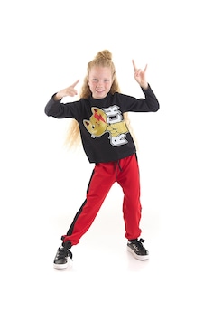 Denokids Mshb&g Rock Kedi Kız Çocuk T-shirt Takım Denokids Mshb&g Rock Kedi Kız Çocuk T-shirt Takım