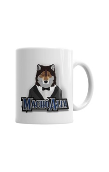 Macho Alfa Kupa Bardak Porselen Karışık Macho Alfa Kupa Bardak Porselen Karışık