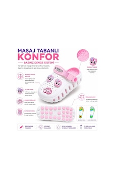 Look Life Premium Comfort Unisex Ortopedik Günlük, Masaj Tabanlı Basınç Denge Sistemli Plaj Ve Hastane Terliği Beyaz Look Life Premium Comfort Unisex Ortopedik Günlük, Masaj Tabanlı Basınç Denge Sistemli Plaj Ve Hastane Terliği Beyaz