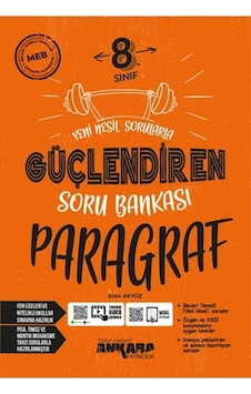 8.sınıf Güçlendiren Paragraf Soru Bankası Ankara 8.sınıf Güçlendiren Paragraf Soru Bankası Ankara