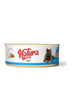 Natura Ton Balığı ve Sardalyalı Konserve Yetişkin Kedi Maması 70 G Natura Ton Balığı ve Sardalyalı Konserve Yetişkin Kedi Maması 70 G
