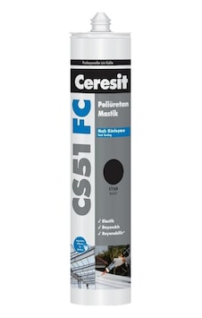 Ceresit Cs 51 Fc İnşaat Poliüretan Mastik Siyah 280 Ml Siyah Siyah Ceresit Cs 51 Fc İnşaat Poliüretan Mastik Siyah 280 Ml Siyah Siyah