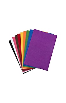Yapışkanlı Keçe 50x70 Renkli 10lu Yapışkanlı Keçe 50x70 Renkli 10lu