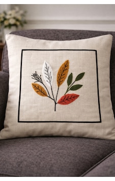 Punch Panç Nakışlı İşlemeli Kırlent Kılıfı 43x43cm Dekoratif Gündelik Kırlent Kılıfı - 1 Adet Çerçeve Çiçek Punch Panç Nakışlı İşlemeli Kırlent Kılıfı 43x43cm Dekoratif Gündelik Kırlent Kılıfı - 1 Adet Çerçeve Çiçek