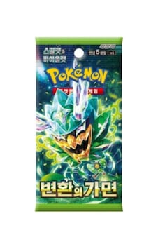 Pokémon Tcg Mask Of Change Sv6 Korece Tekli Booster Pack 5 Kart Pokémon Tcg Mask Of Change Sv6 Korece Tekli Booster Pack 5 Kart